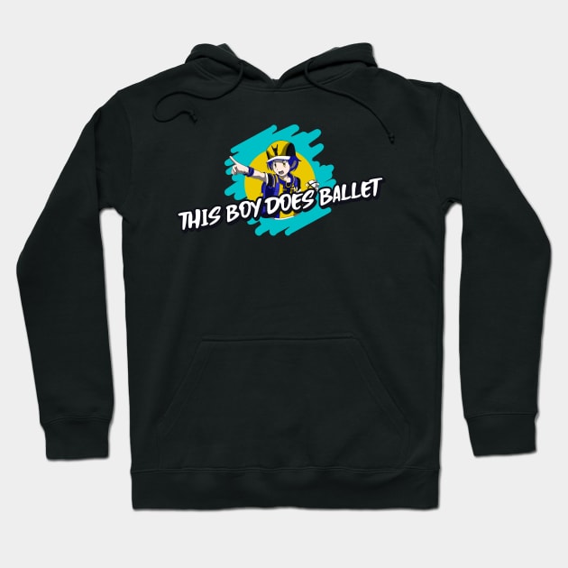 This Boy Does Ballet Hoodie by MY BOY DOES BALLET